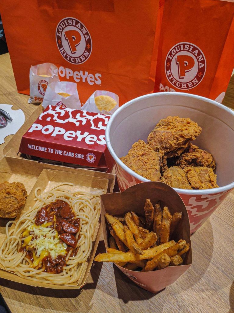 Popeyes Menu