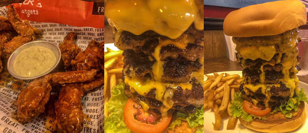 Zark’s Burger: A Must Try 1-Foot Burger